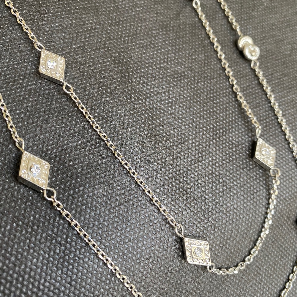 Multi Strand Rope Length Necklace - Picture 2 of 3